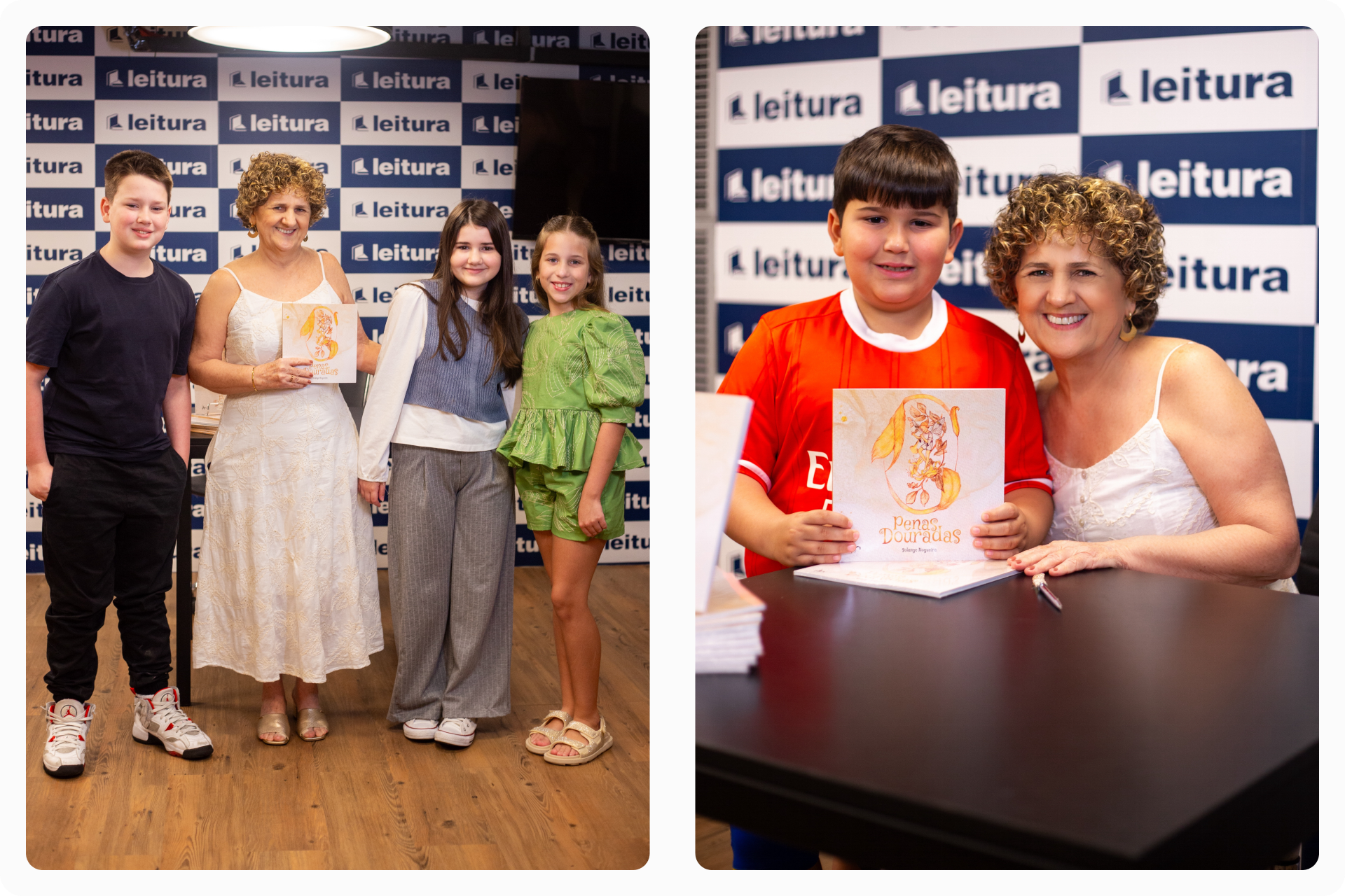 Fotos Lançamento Livros Penas Douradas - Solange Nogueira